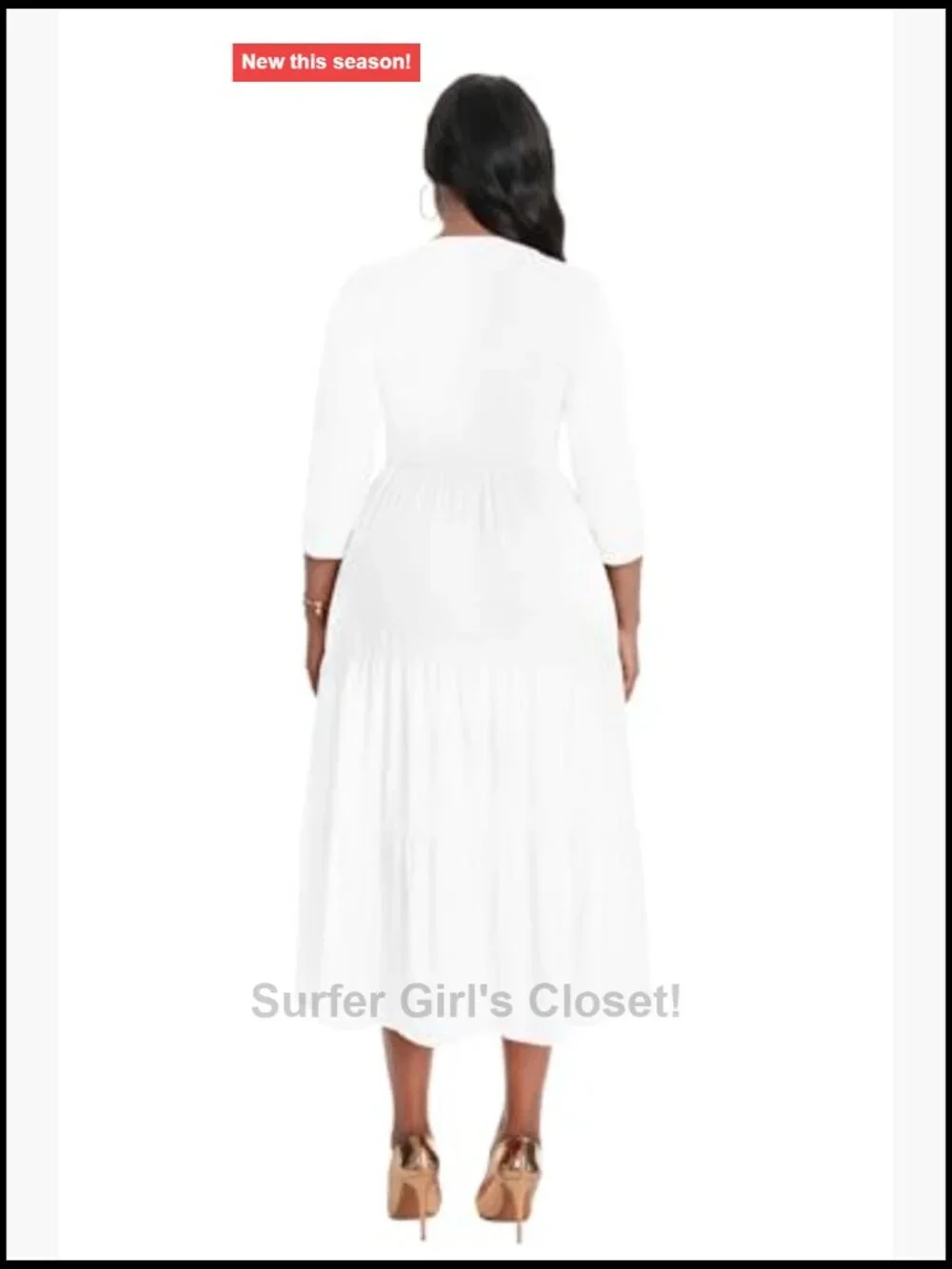 N/A flowy maxi